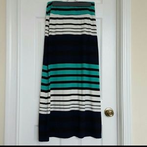 Mossimo striped maxi skirt